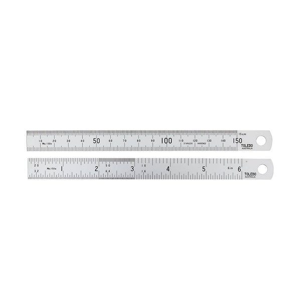 RULE RULE STEEL TOLEDO 150B 150MM/6'' 150B6 – ATOM