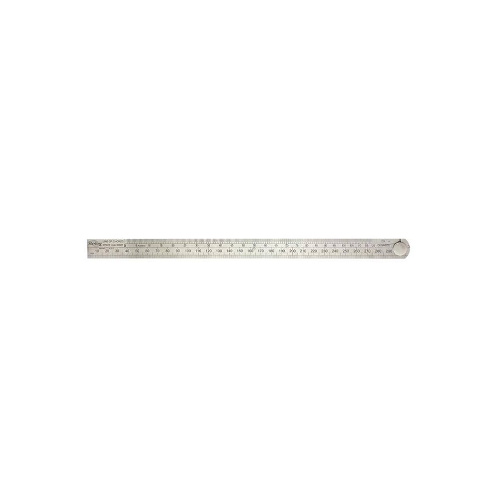 60R Type Folding Line Of Chords Ruler 600mm 211093 6060R
