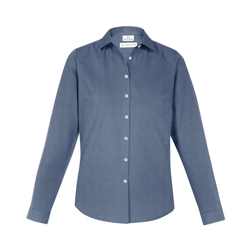 Shirt Womens Long Sleeve Memphis Grey Smoke 10_504175_S127LL-GRY/SMK-10