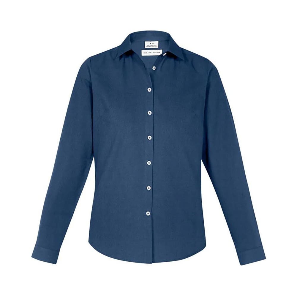 Shirt Memphis Ladies Long Sleeve Mineral Blue 16_502601_S127LL-BLU-16