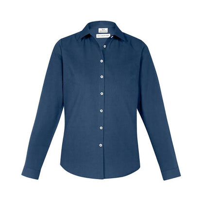 Shirt Memphis Ladies Long Sleeve Mineral Blue 16_502601_S127LL-BLU-16
