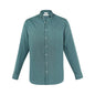 Mens Memphis Long Sleeve Shirt Jasper Green M_582098_S127ML-GRN-M