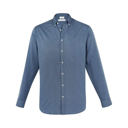 Shirt Mens Long Sleeve Memphis Grey Smoke 2XL_504169_S127ML-GRY/SMK-2XL
