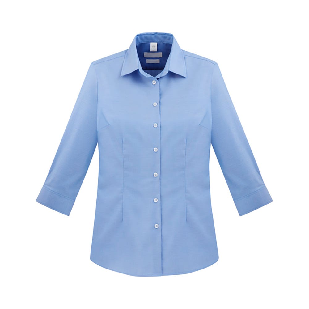 Ladies Regent /S Shirt Blue- 14_451926_S912LT-BLU-14