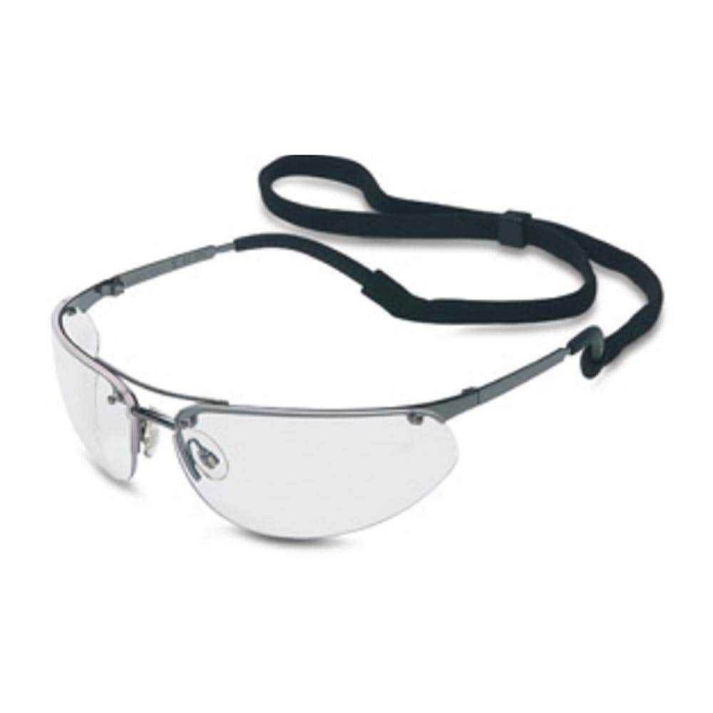 Glasses Clear Lens Gunmetal Frame Anti Scratch Sperian Fuse Honeywell 90080287 11150800AN-A9