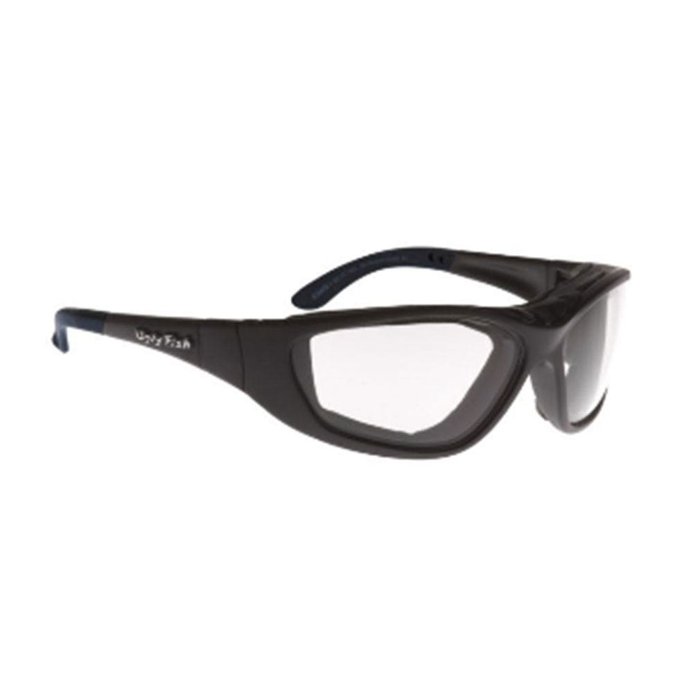 Glasses Safety Clear Lens Black Frame Ultimate Ugly Fish 91030054 RS707 MBL.C
