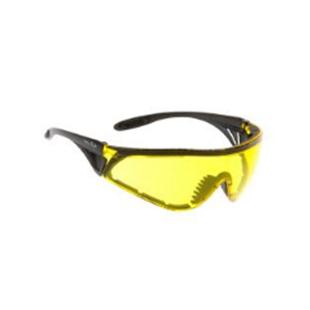 Glasses Yellow Lens Flare Black Frame Ugly Fish 91030027 RS5959 MBL.Y