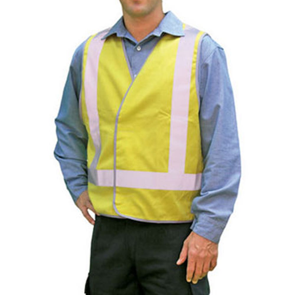 Vest Safety Cotton Day/Night Buttercup Yellow 2XL Glo-Safe 40004835 VN68114BY2X