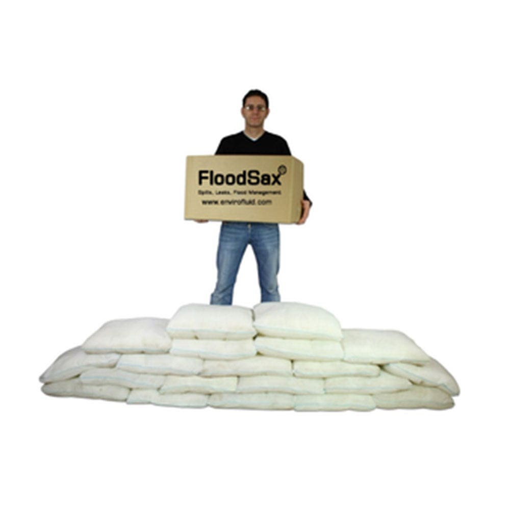 FloodSax Sandless Instant Sandbags 20 Carton 40022579 EDS-FS-020