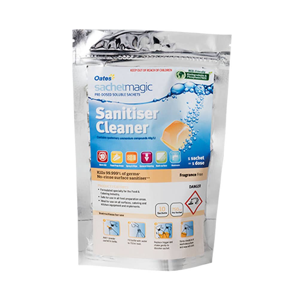 Sachet Magic Sanitiser Cleaner 10 Pack 40039895 165766