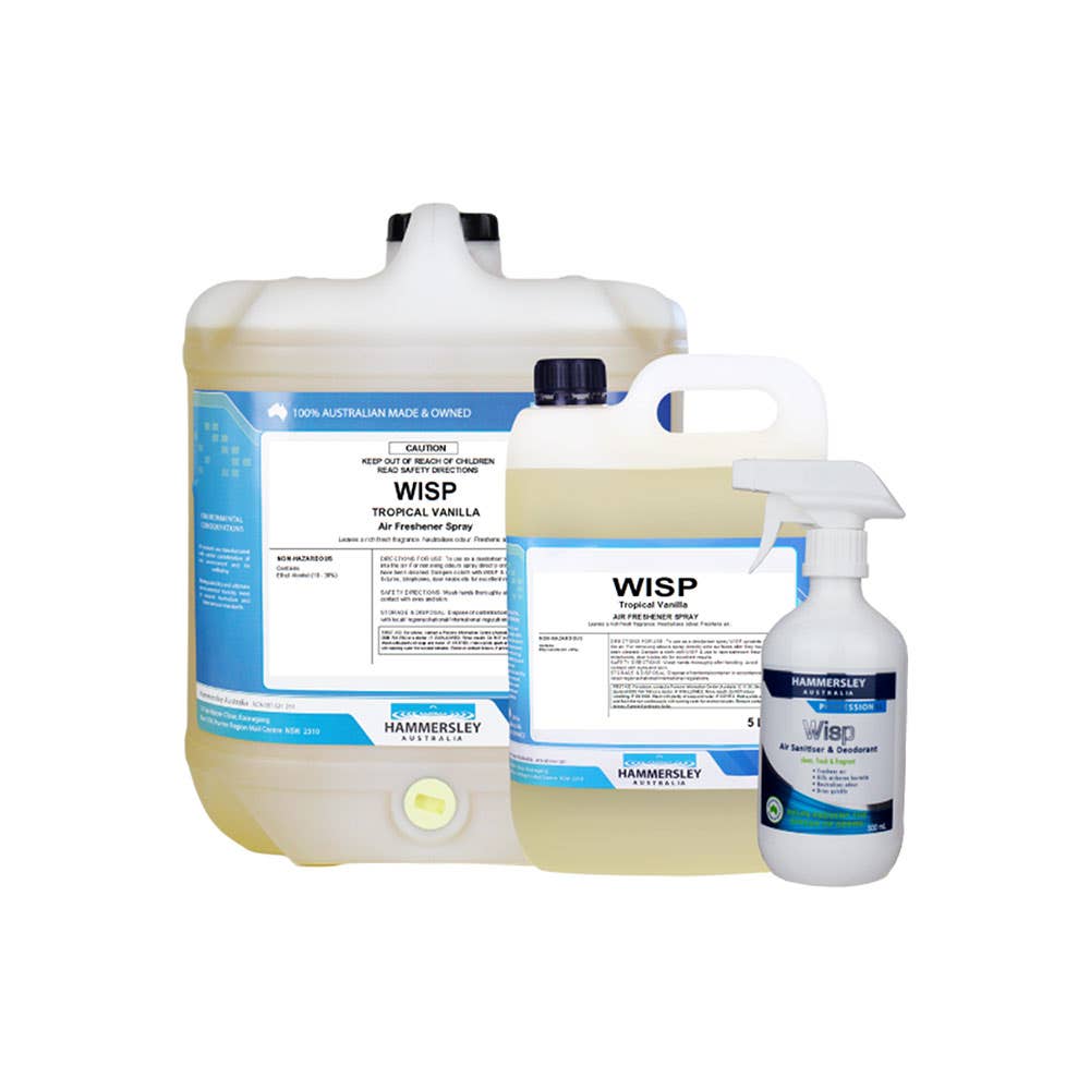 Wisp Deodoriser & Surface Sanitiser Tropical Vanilla  20L 454678 300-0020-96