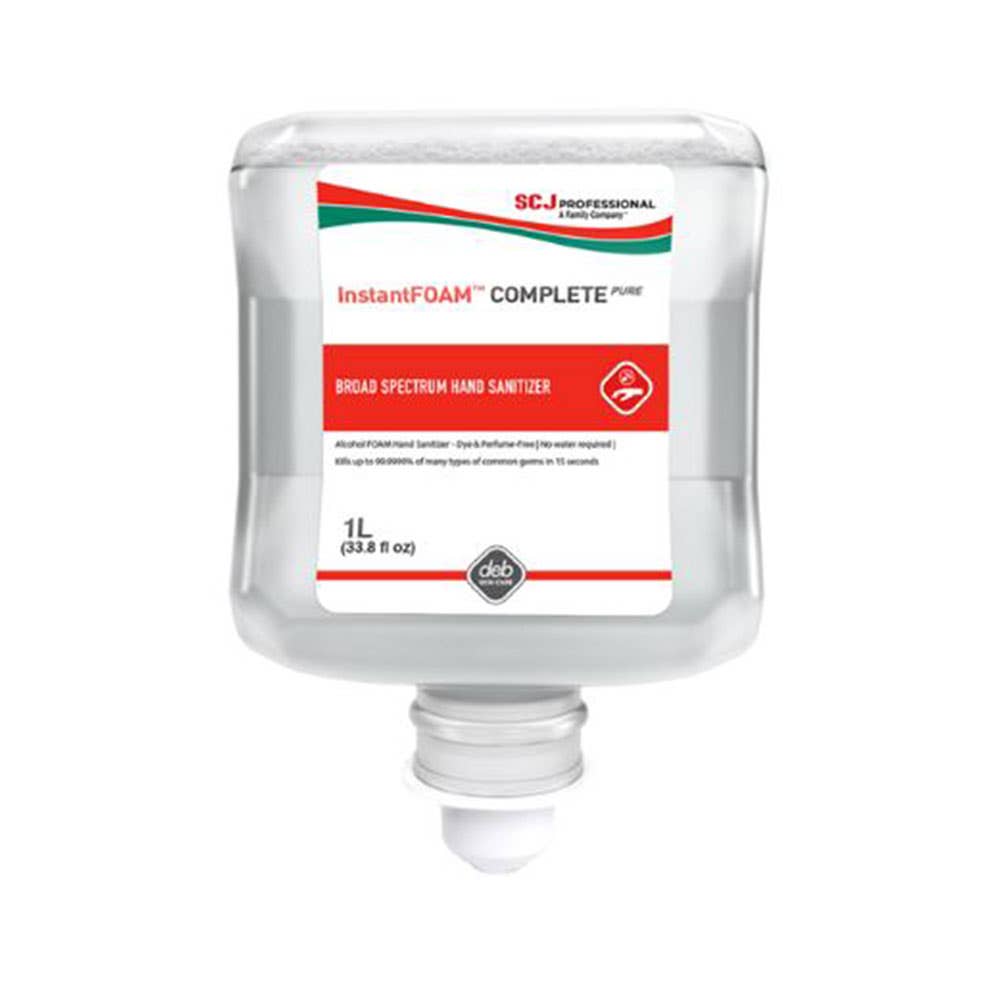 Hand Sanitiser InstantFoam Cartridge 1L Deb TouchFree Carton = 3_450961_IFS1TF