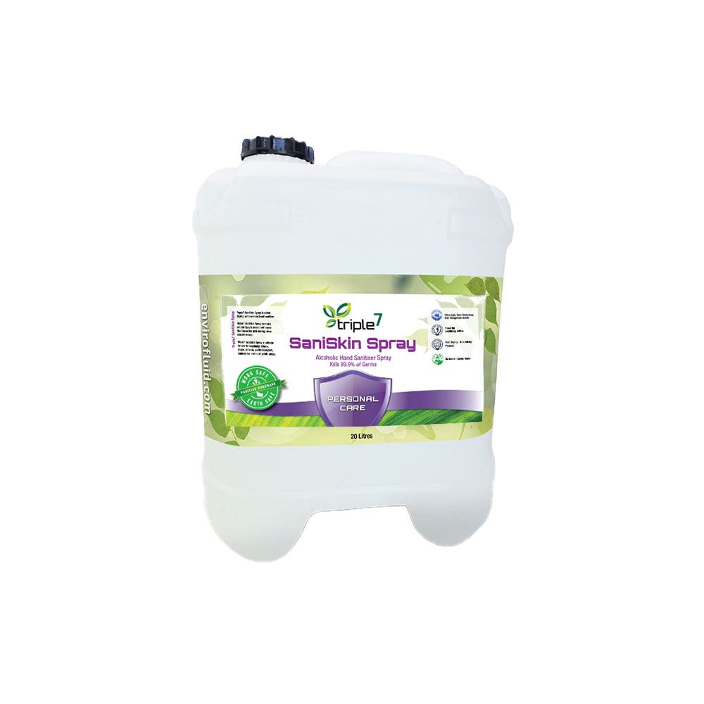 SaniSkin Spray Hand Sanitiser Personal Care 20L Drum 456254 AASSS-20