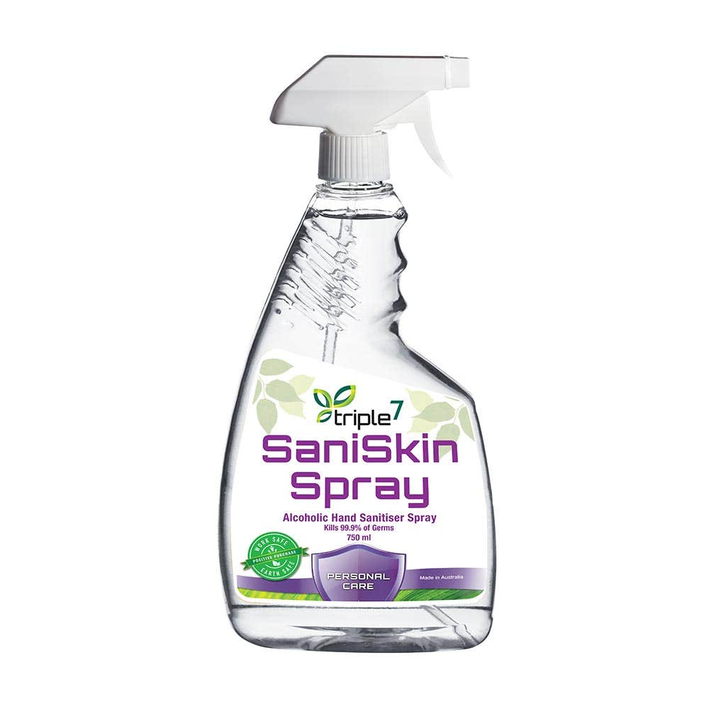 SaniSkin Spray Hand Sanitiser Personal Care 750ml 456612 AASSS-075