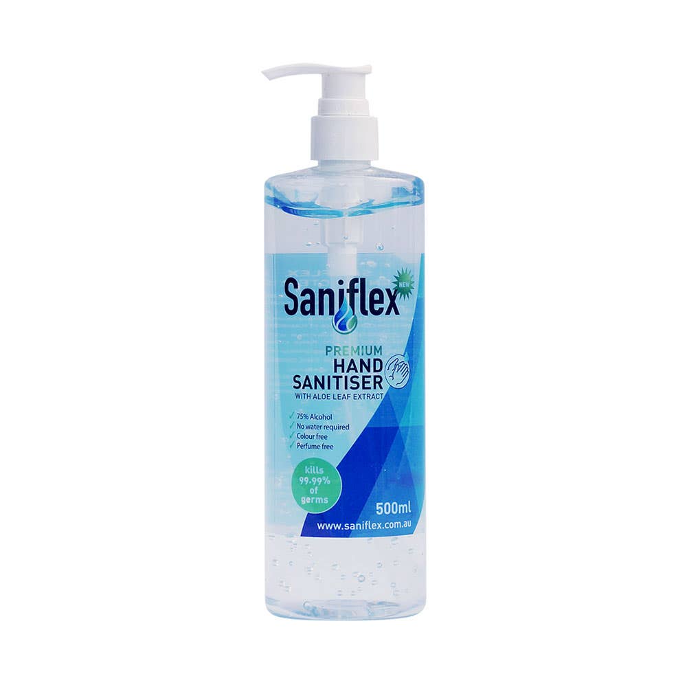 75% Alcohol Hand Sanitiser with Pump Plunger 500ml 1055533 SX500