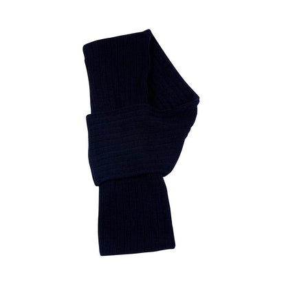 Cable Knit Scarf Navy 466133 SCF02-NAVY