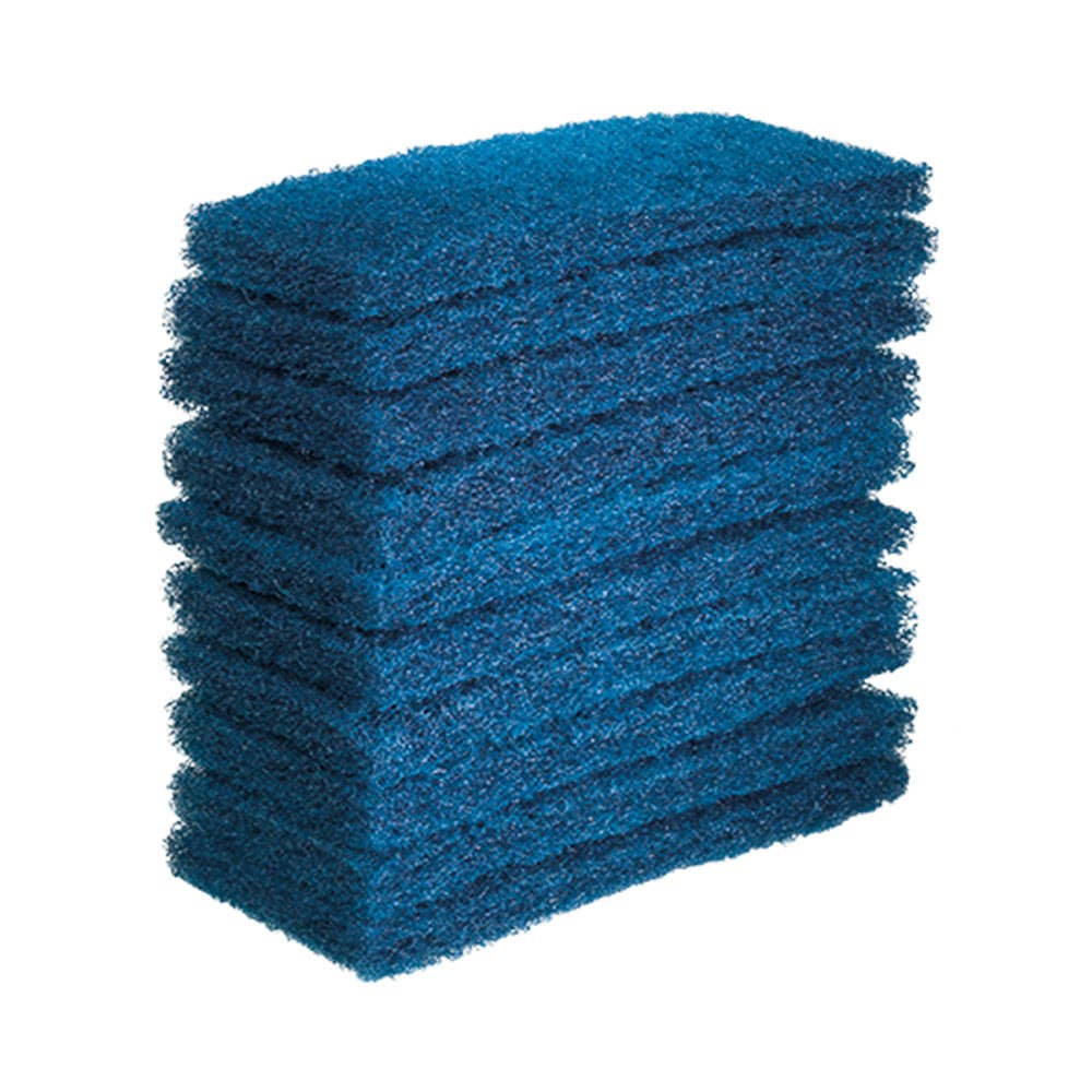 Floor Pad Eager Beaver Blue Pk 10 (25 X 11 X 2.3cm) 489684 165355