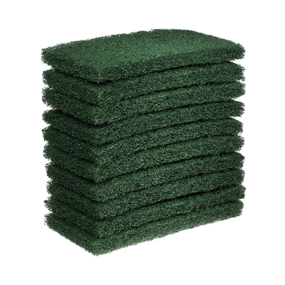 Eager Beaver Floor Scourer Pad Green 10 Pack – ATOM