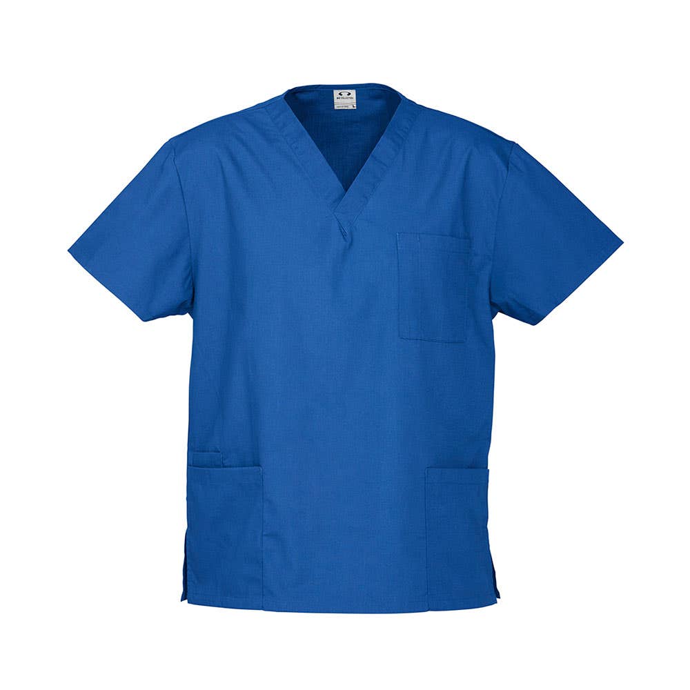 Shirt Scrubs Classic Unisex 155gsm Poly/Cotton 2XL Royal Biz Collection 40040360 H10612-ROY-2XL