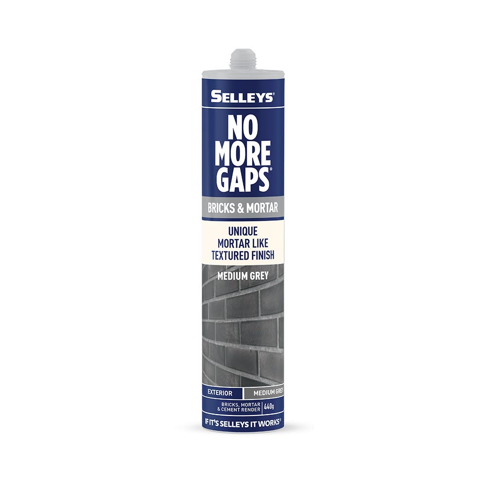 No More Gaps Bricks & Mortar Gap Filler Mid Grey 440g 40066197 101926