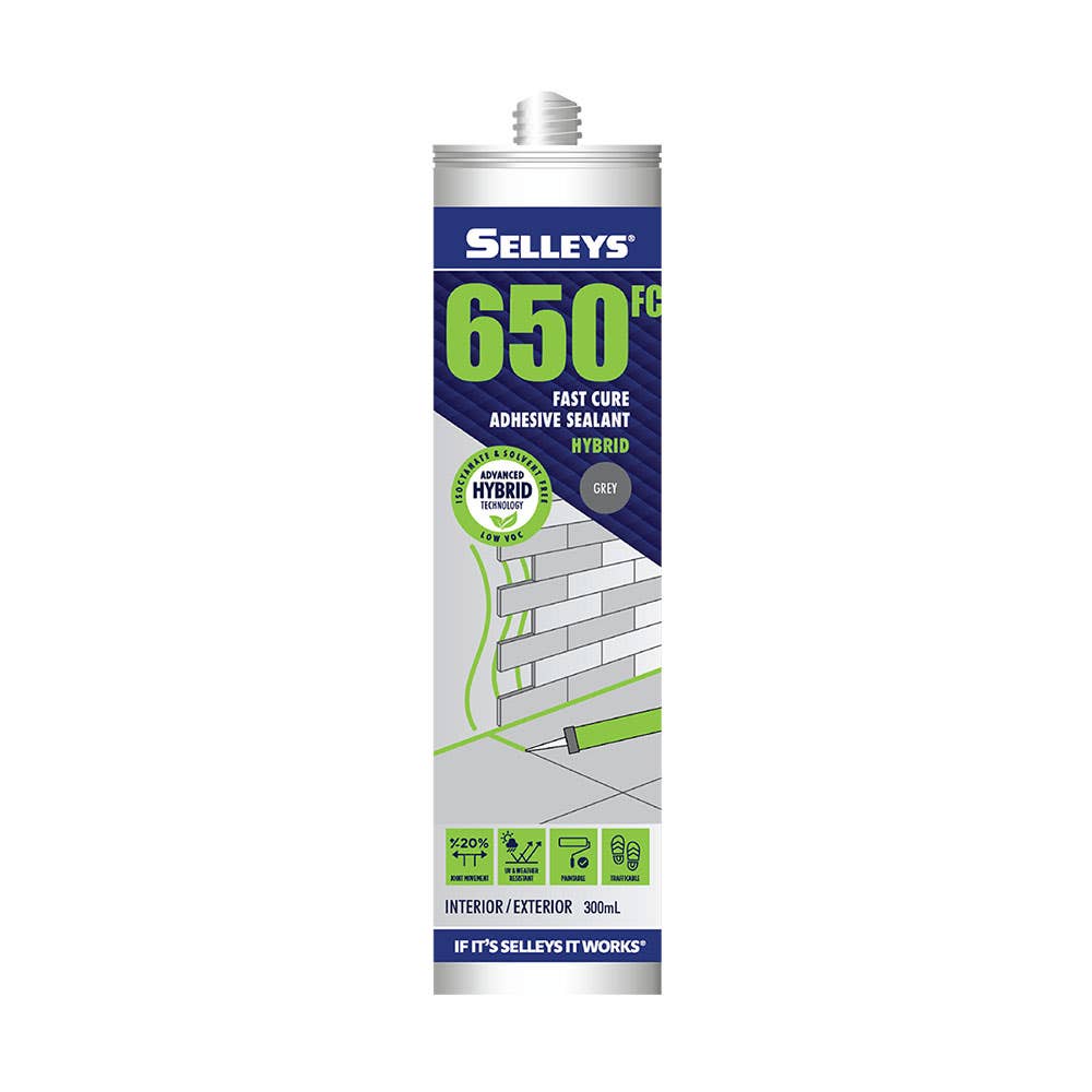 650FC Fast Cure Adhesive Sealant Grey 300ml 40041491 103156
