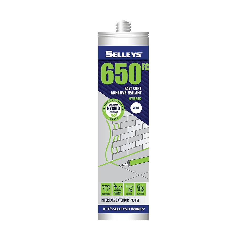 650FC Fast Cure Adhesive Sealant White 300ml 40041493 103157