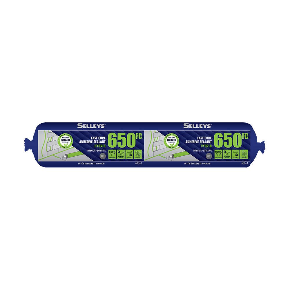 650FC Fast Cure Adhesive Sealant Black 600ml 40041496 103161