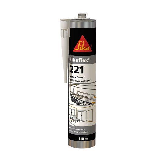 Sikaflex&reg;-221 Food Preparation Industrial Polyurethane Sealant Black 310ml_1306001_520339
