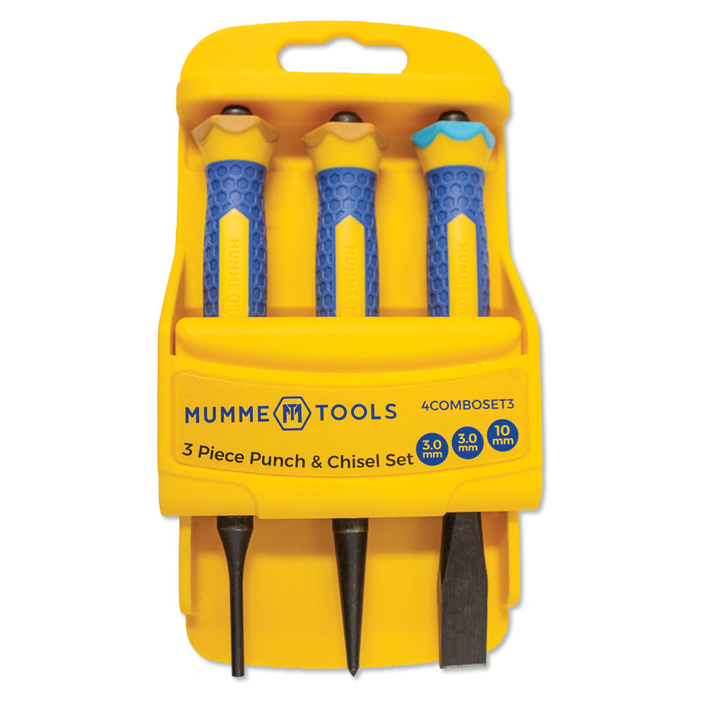 Chisel Set Combination Punch & Chisel 3 Piece    4COMBOSET3_40073531_4COMBOSET3