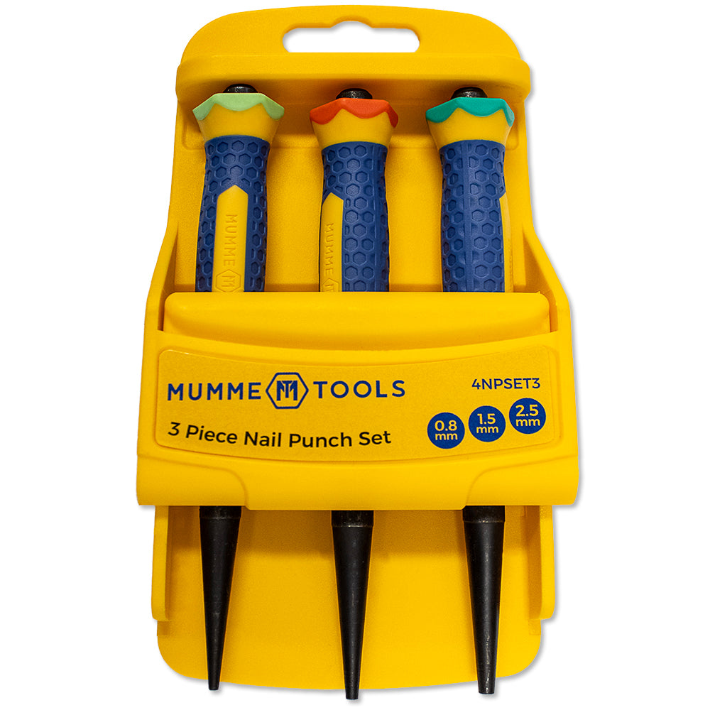 Punch Set Nail 3 Piece    4NPSET3_40073533_4NPSET3