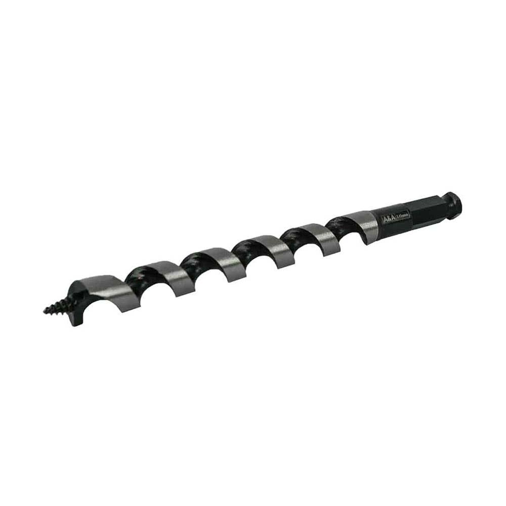 Quick Release Ship Auger 16 x 205mm Black 40036059 AASAU20516