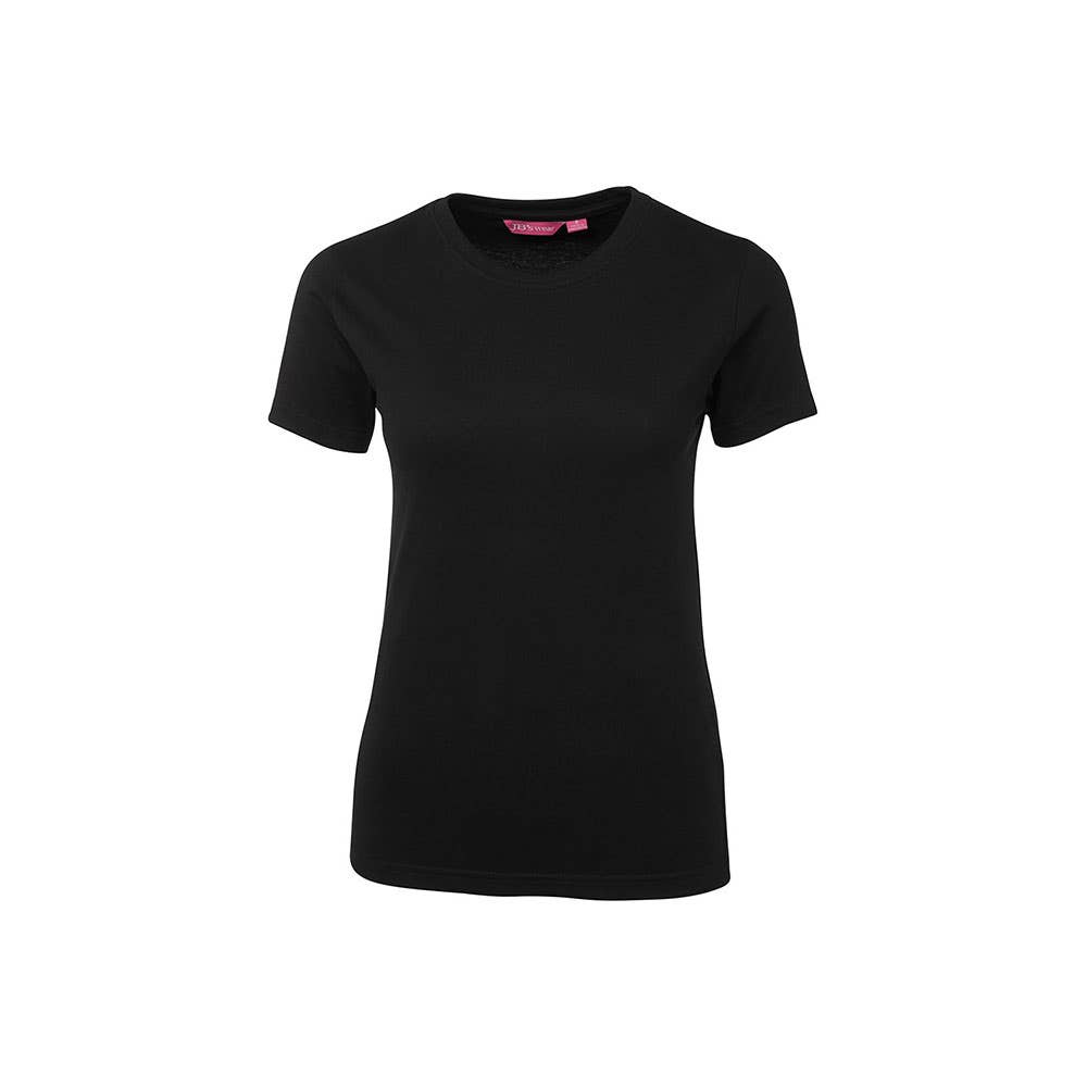 Ladies Tee 1LHT 10 Black JB Wear 473578 1LHT-BLK-10