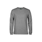 Jbs Long Sleeve Tee 1LS Grey Marle Large 471831 1LS-GREY/MARL-LARGE