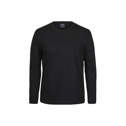 Cotton Tee Long Sleeve Non Cuff 2XL Black JB's Wear 40033594 1LSNC-BLK-2XL