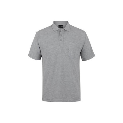 Shirt Polo S/S Poly/Cotton 210gsm Pocket Signature Marle 2XL Jb's Wear 510428 210P-MARLE-2XL