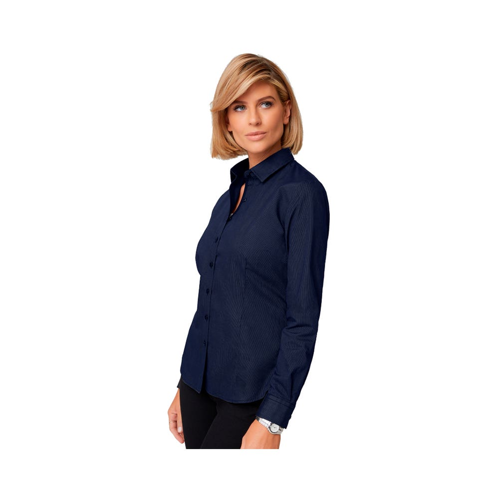 Shirt Ladies 2257 Xpresso L/S Navy City Collection 10 Navy 2257-NVY-10 40058288 2257-NVY-10