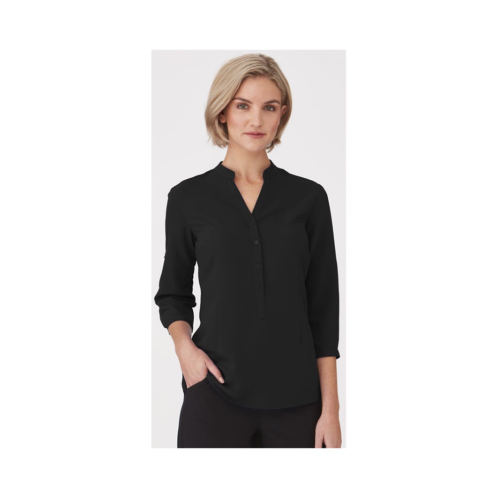 Ladies Shirt So Ezy-Black - 10 36015905 CC2263-BLK-10