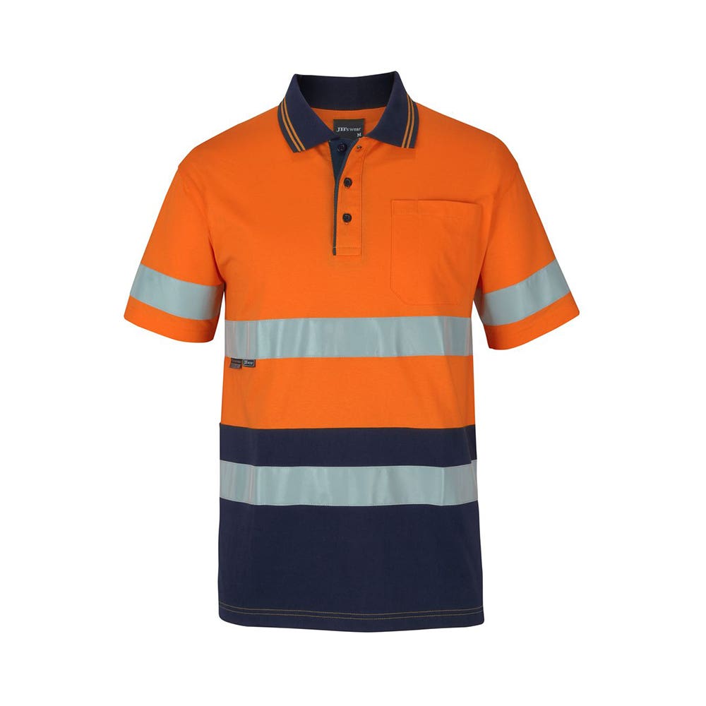 Polo Hi Vis (D+N) S/S Cotton 6DCPS + Hanwha Defence 2XL O/N_40059842_HAN_6DCPS_O/N_2XL