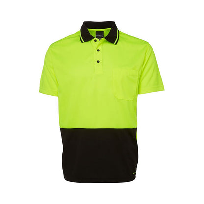 6HVNC Hi-Vis Short Sleeve Polo Shirt 160gsm Qantas QANT6HVNC