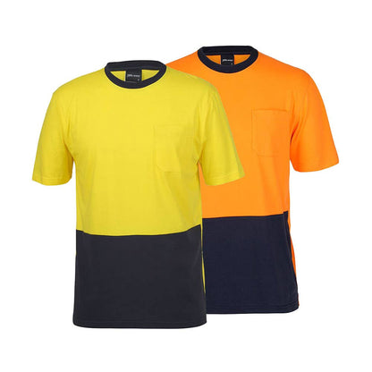 6HVTC Hi-Vis Crew Neck T-Shirt 180gsm 6HVTC