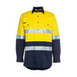 HV Close Front Yellow/Navy Shirt 190G Large 509927 6hwcf-y/n-large