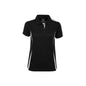 Ladies Podium Cool Polo (7COP1) Black/White/Grey 10 Jb's Wear 525426 7COP1-BLK/WHT/GRY-10