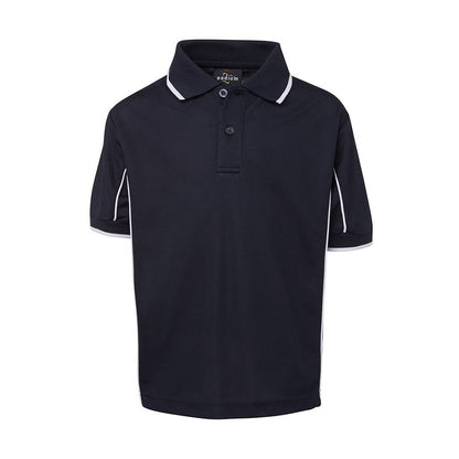 7PIPS Kids Short Sleeve Piping Polo Shirt 160gsm 7PIPS