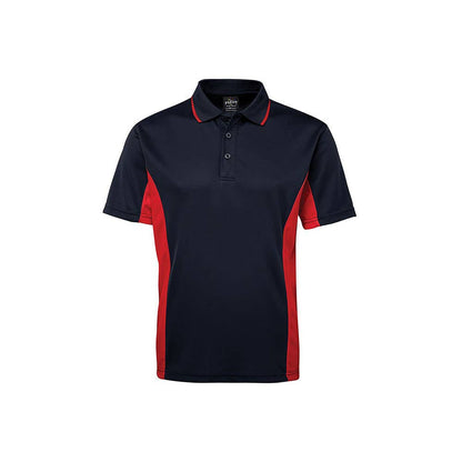 Adults Podium Contract Poly Polo Navy/Red 2XL 460585 7PP-NAVY/RED-2XL