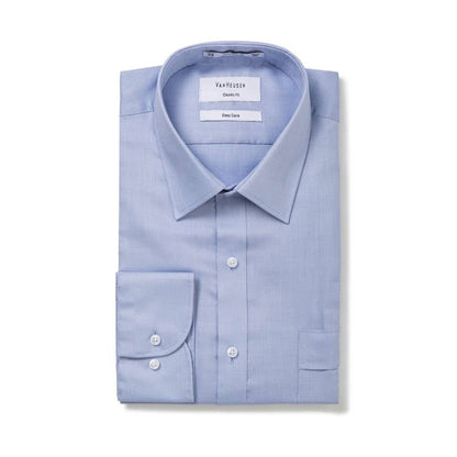 Shirt Long Sleeve  Van Heusen A103 Blue Size 46 527913 a103-bcsb-46