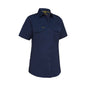 BL1414 Women's X Airflow Short Sleeve Ripstop Shirt 150gsm Navy 10 40048535 BL1414 BPCT10