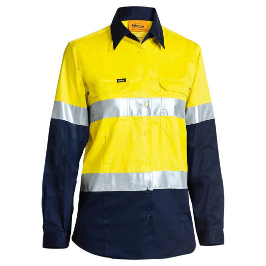 BL6896 Ladies G/S Cotton 155gsm Tape Shirt + BUMA/Stanwell/CPA Logos & Name BUMABL6896CPA