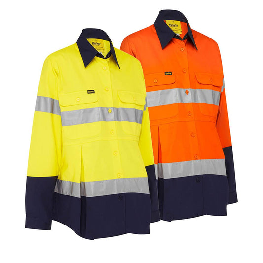 BLM6456T Women's Hi-Vis Taped Maternity Shirt 190gsm_BLM6456T