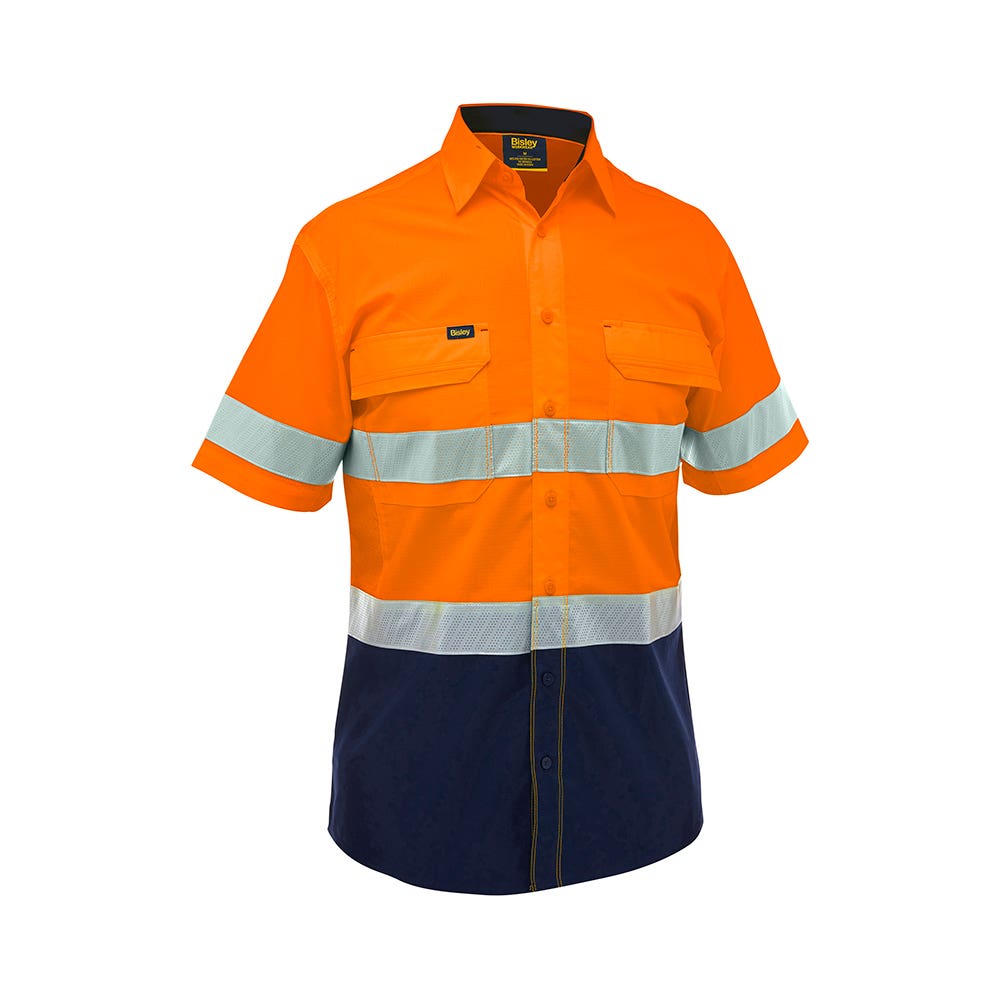 Shirt S/S XAirflow HiVis Taped Stretch Ripstop + Hanwha Defence_HWHABS1491T