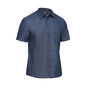 BS1602 Short Sleeve Denim Work Shirt 150gsm Blue 2XL 40049668 BS1602 BDAD2XL